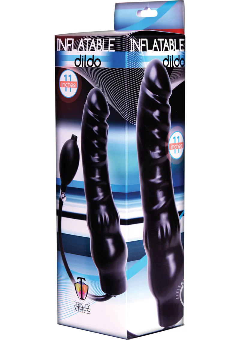 Trinity Men Inflatable 11in Dildo - Image 2