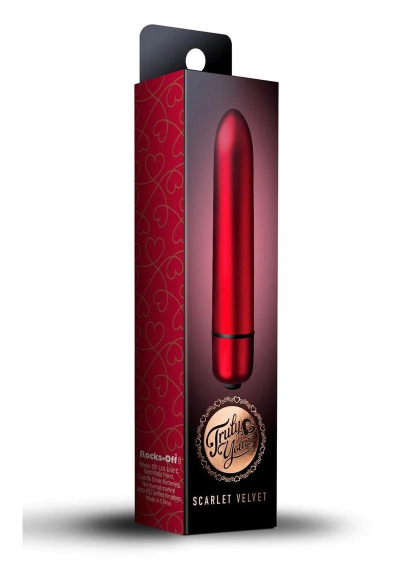 Truly Yours Scarlet Velvet Bullet Vibrator - Image 2
