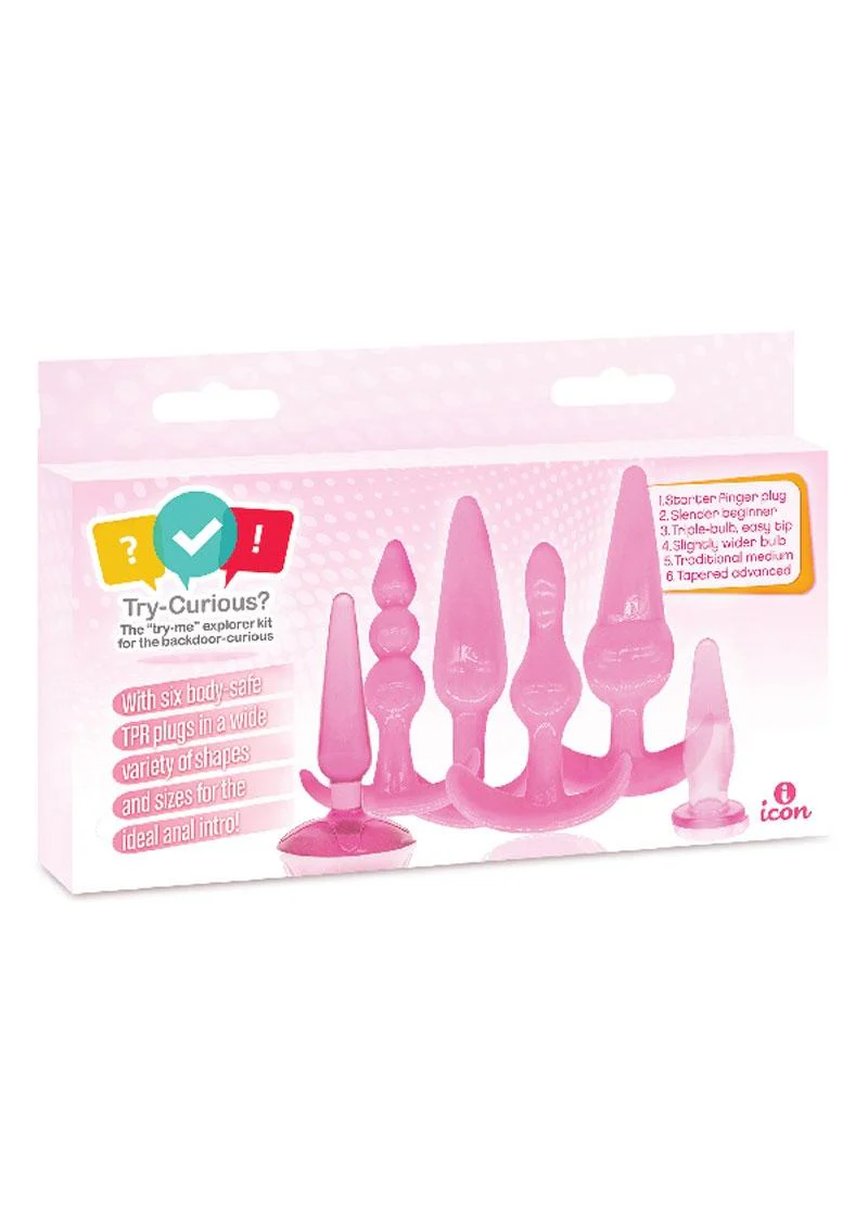 Try-Curious Anal Plug Kit - Image 4