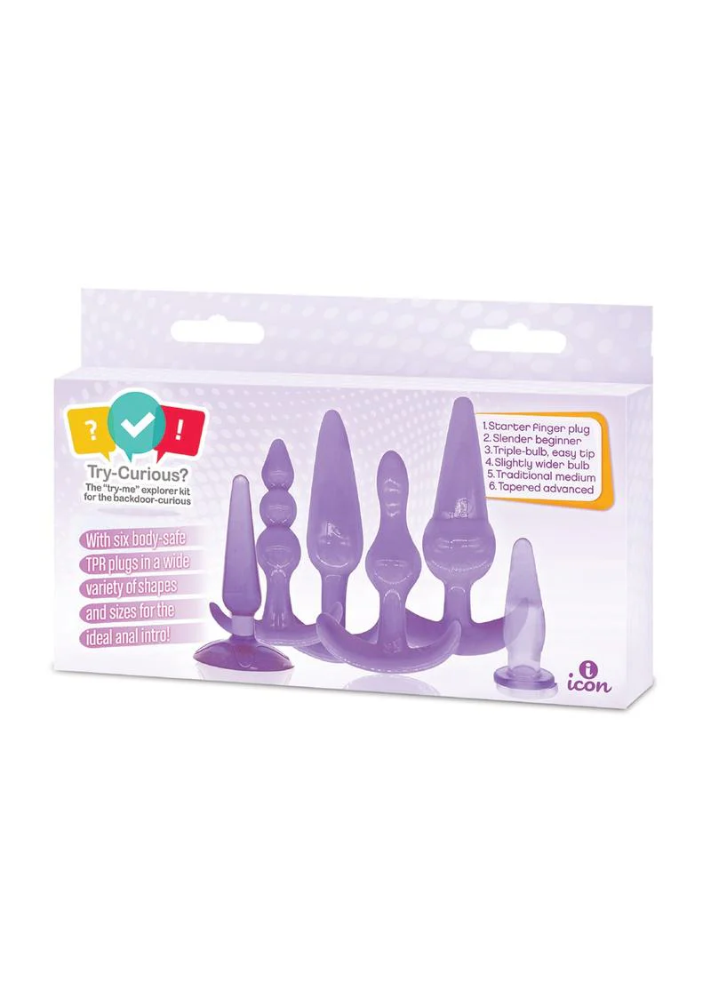 Try-Curious Anal Plug Kit - Image 6