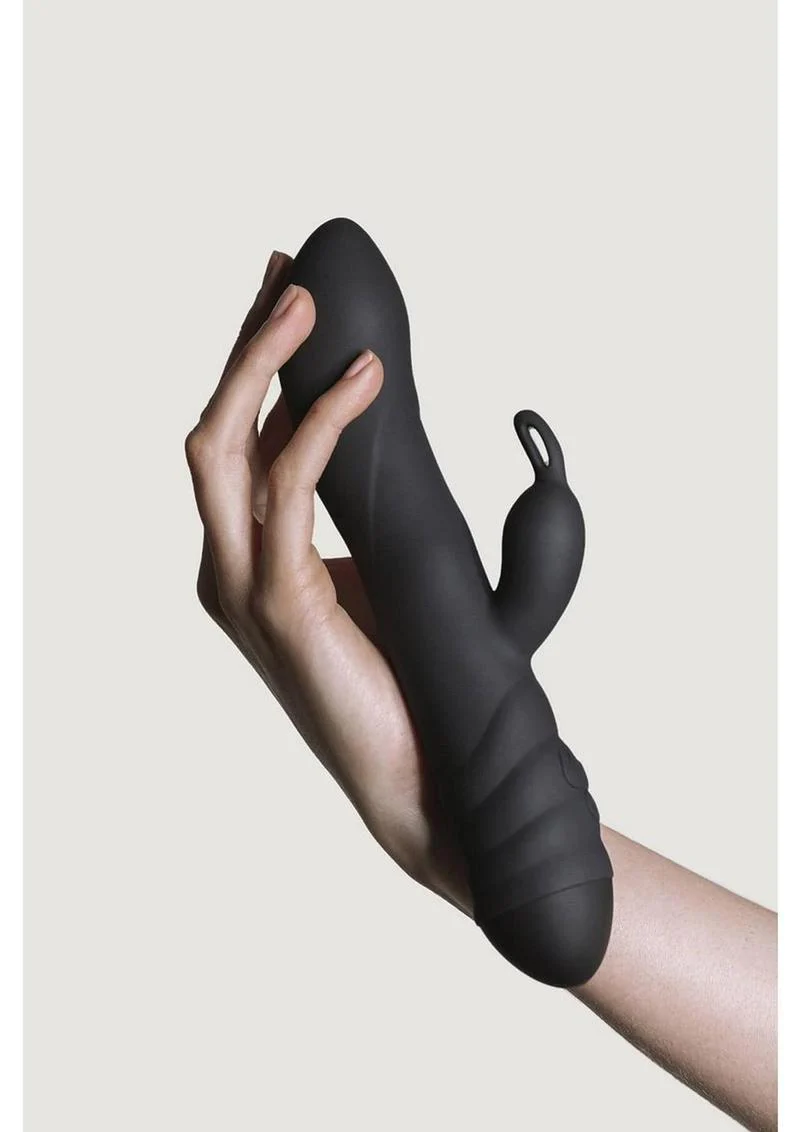 Twister Rechargeable Silicone Rabbit Vibrator with Remote Control - Image 4
