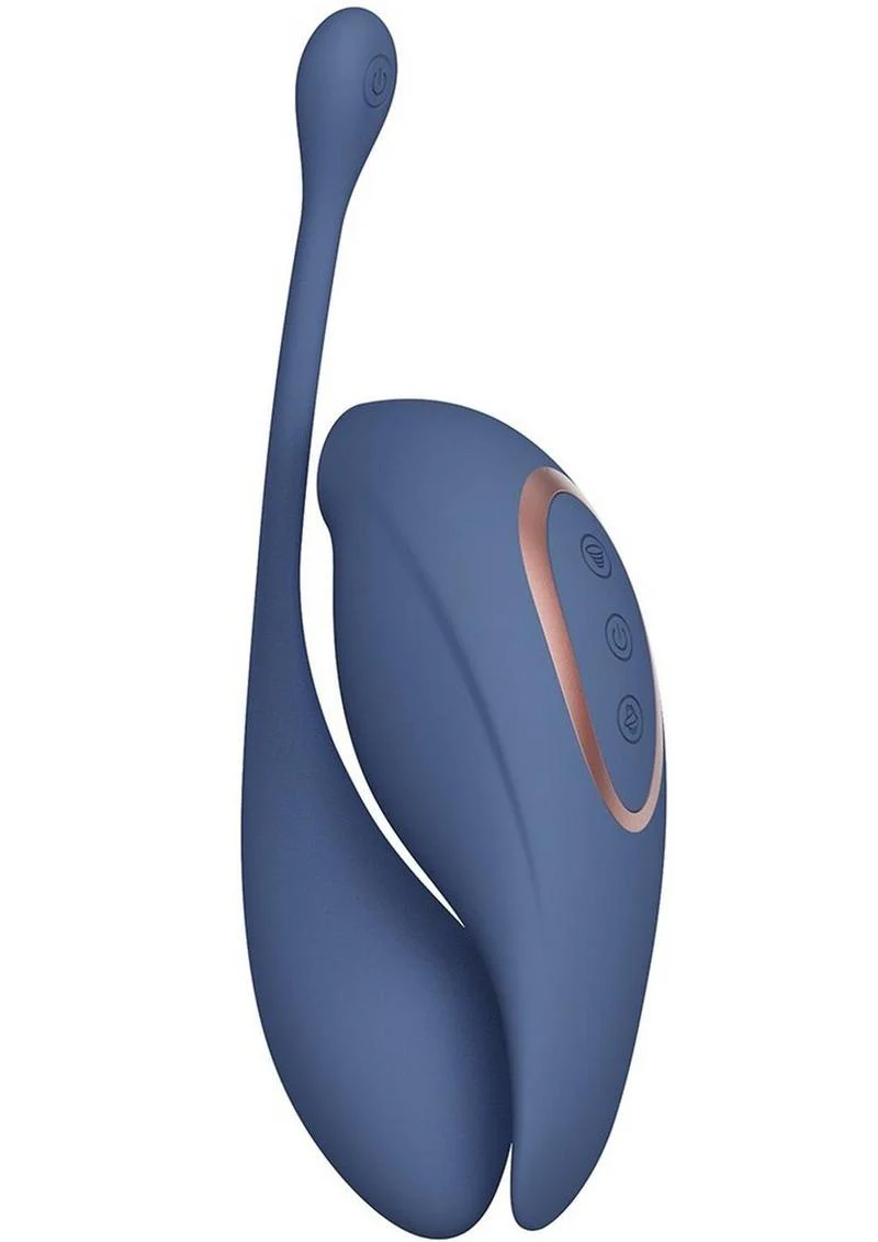 Twitch 2 Silicone Rechargeable Suction and Flapping Vibrator with Remote Control Egg - Image 4