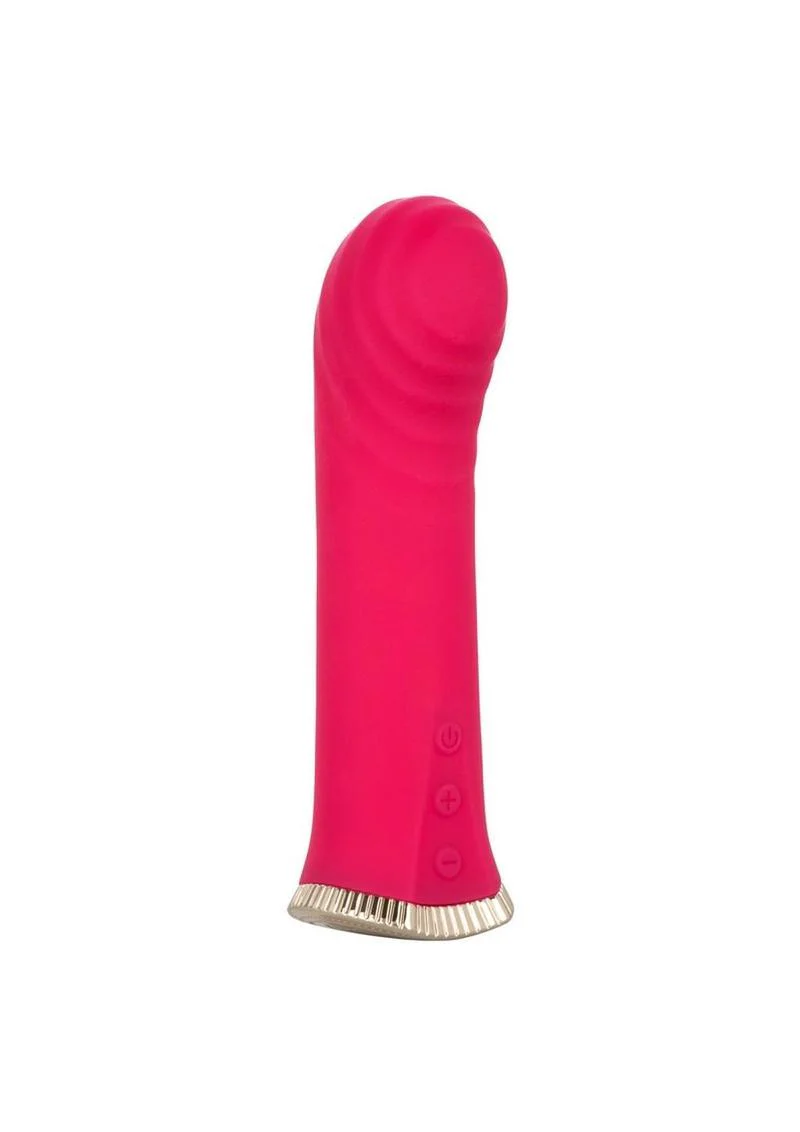 Uncorked Merlot Silicone Rechargeable Vibrator - Image 3