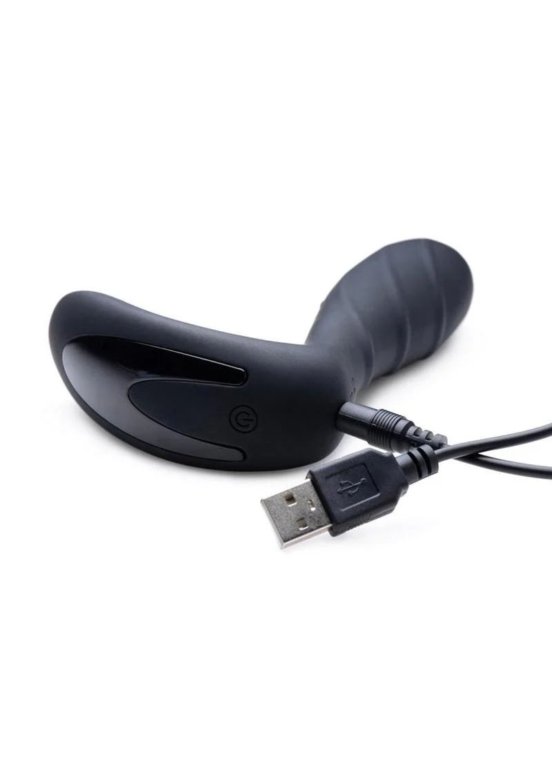 Under Control Rechargeable Silicone Prostate Vibrator with Remote Control - Image 8