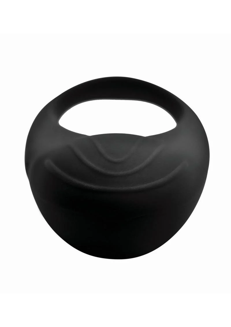 Under Control Rechargeable Silicone Vibrating Cock Ring with Remote Control - Image 4