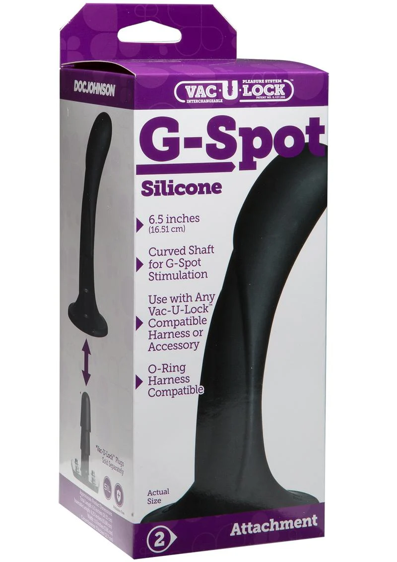 Vac-U-Lock G-Spot Silicone Dildo - Image 2