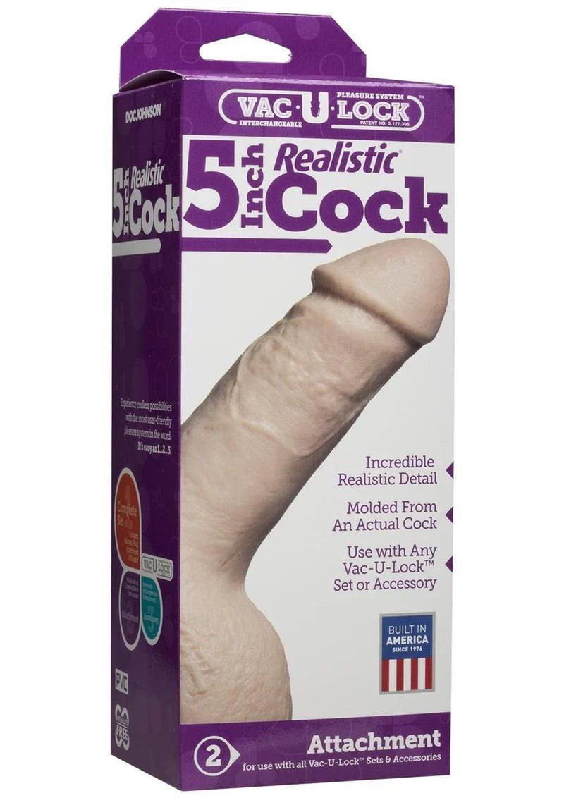 Vac-U-Lock Realistic Dildo - Image 2