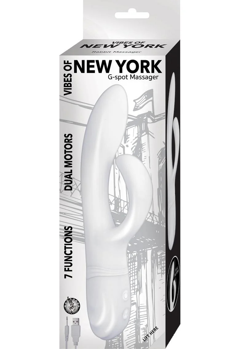 Vibes Of New York G-Spot Massage Rechargeable Silicone Vibrator - Image 2
