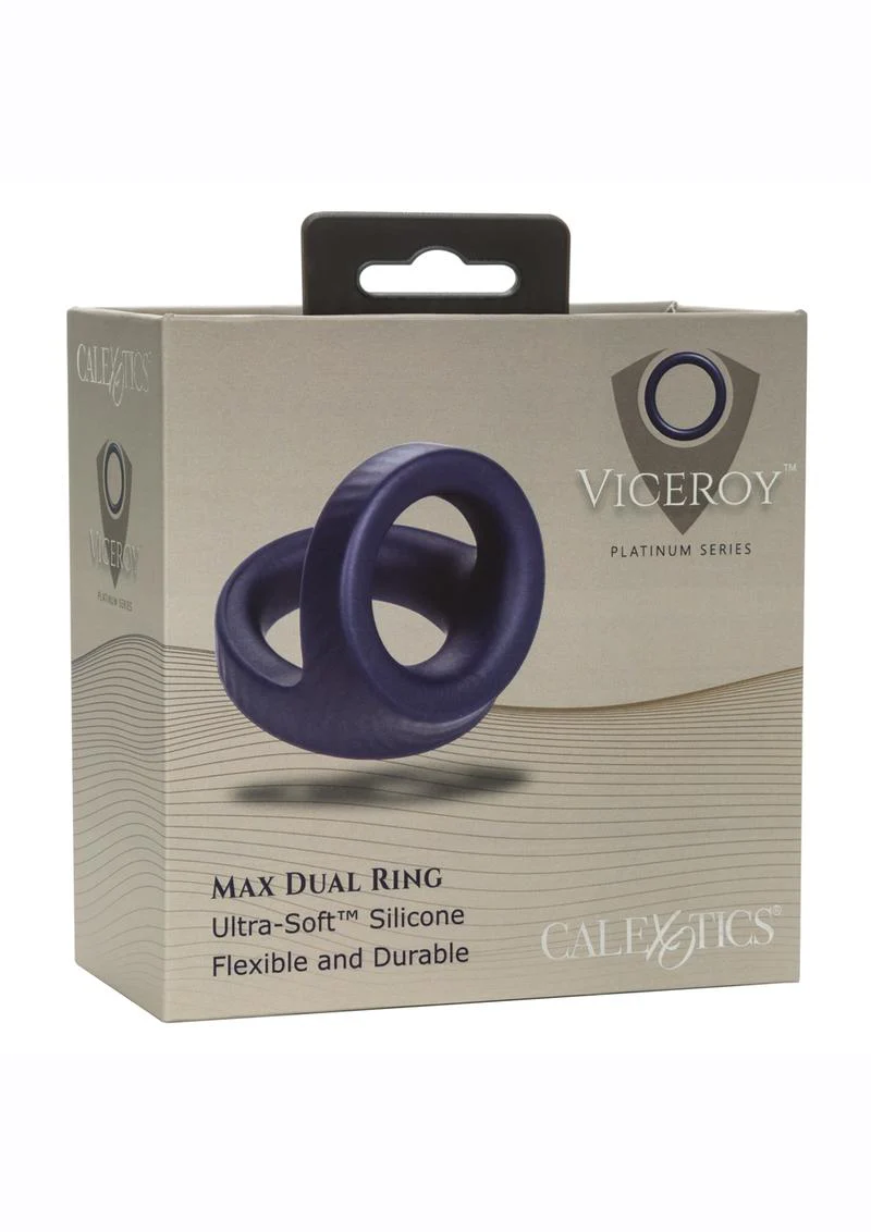 Viceroy Max Dual Ring Silicone Cock Ring - Image 2