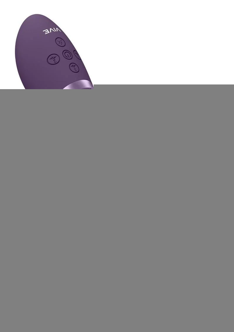 Vive Ena Rechargeable Silicone Triple Motor Thrusting G-Spot with Flapper and Air Wave Clit Stimulation Vibrator