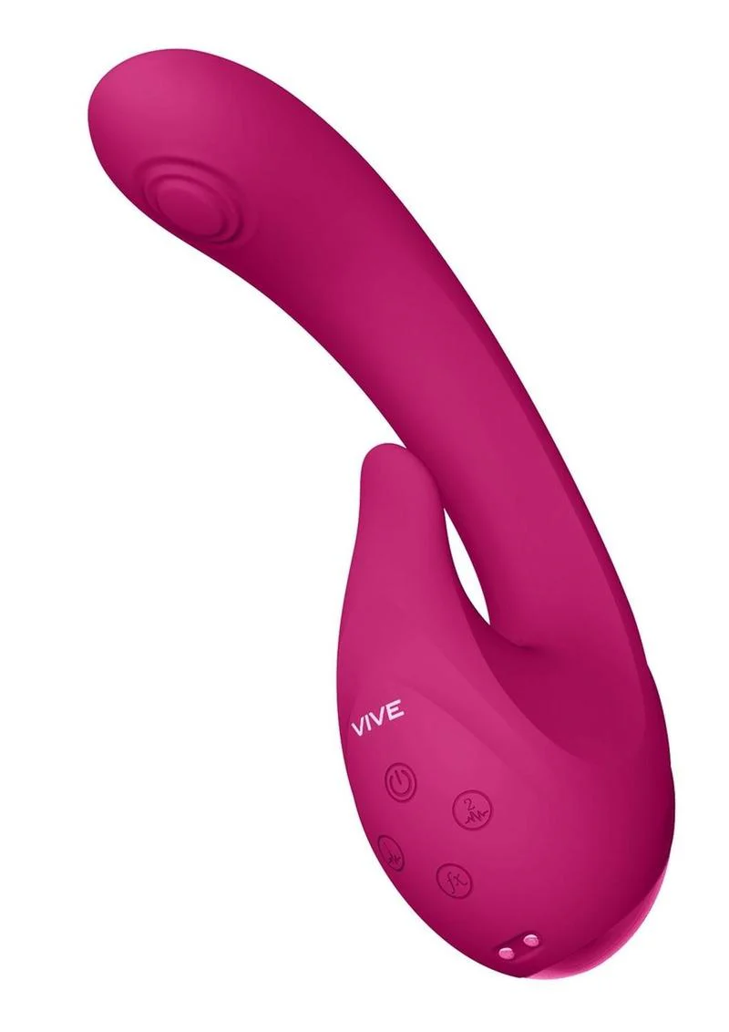 Vive Miki Rechargeable Silicone Pulse Wave and Flickering G-Spot Vibrator - Image 4