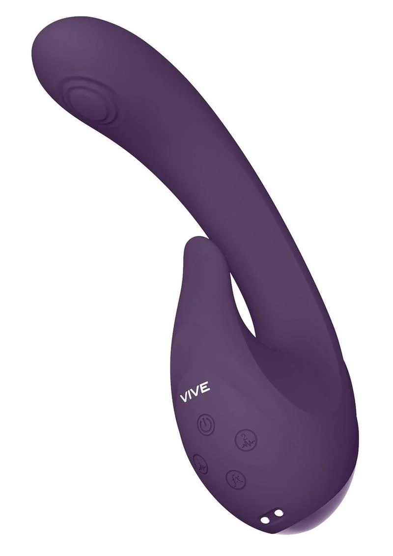 Vive Miki Rechargeable Silicone Pulse Wave and Flickering G-Spot Vibrator - Image 7