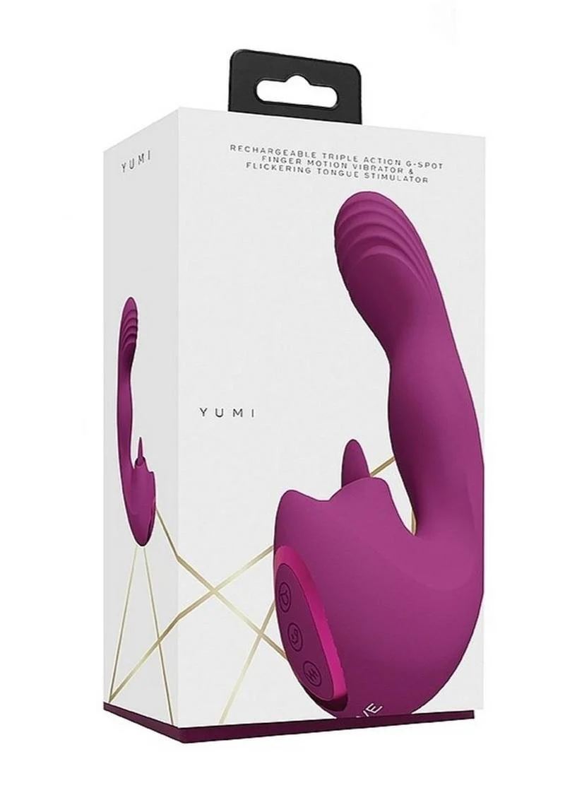 Vive Riko Rechargeable Silicone Triple Motor G-Spot Finger Motion Vibrator - Image 6