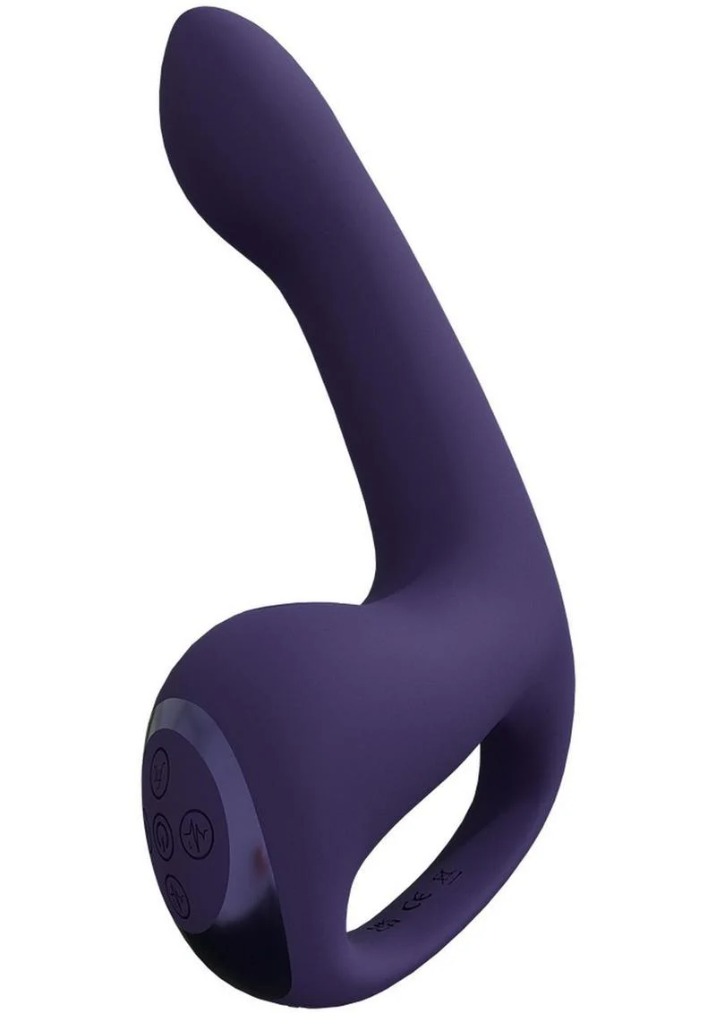 Vive Riko Rechargeable Silicone Triple Motor Thumper with Finger Motion Vibrator - Image 4