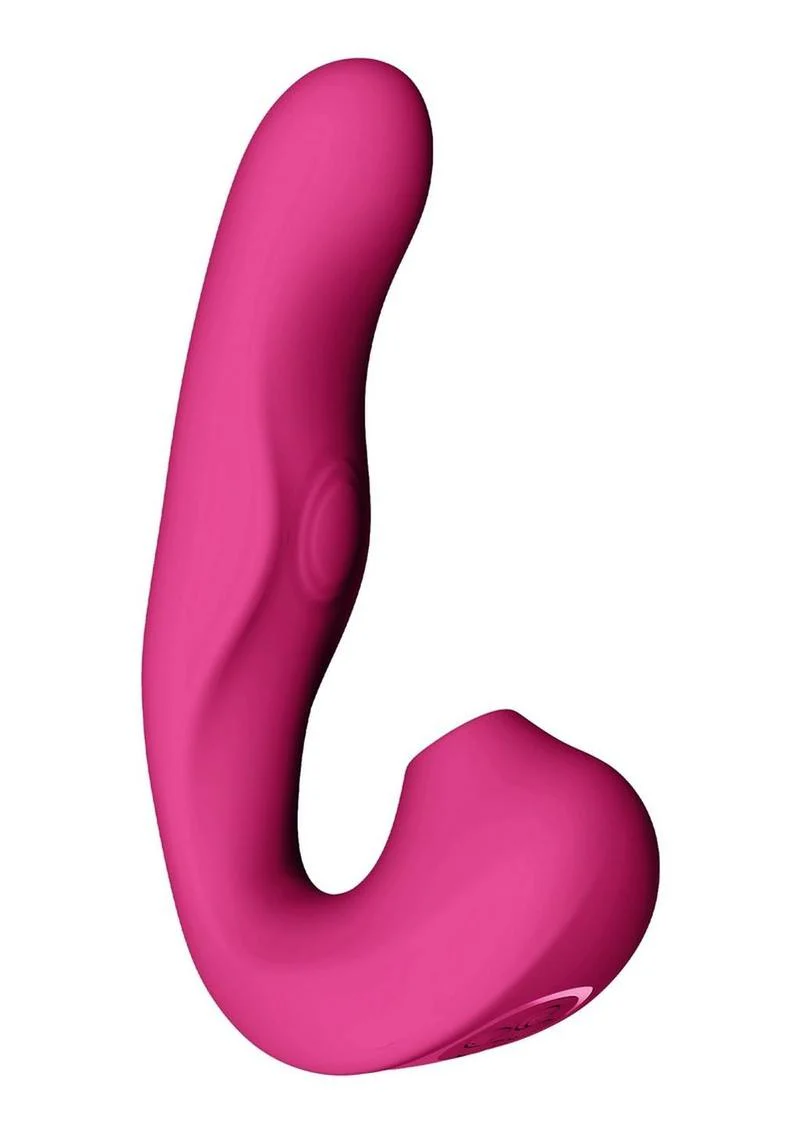 Vive Zaki Air Wave Pulse Wave and G-Spot Rechargeable Silicone Vibrator - Image 3