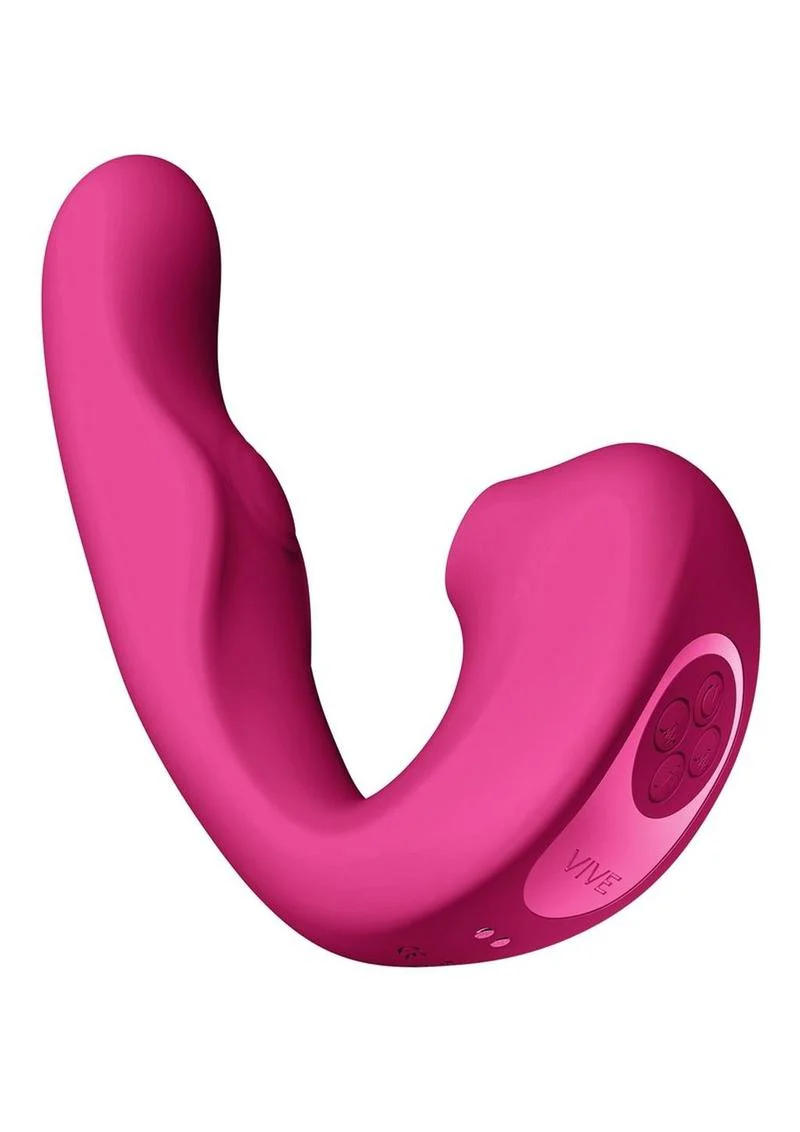 Vive Zaki Air Wave Pulse Wave and G-Spot Rechargeable Silicone Vibrator - Image 4