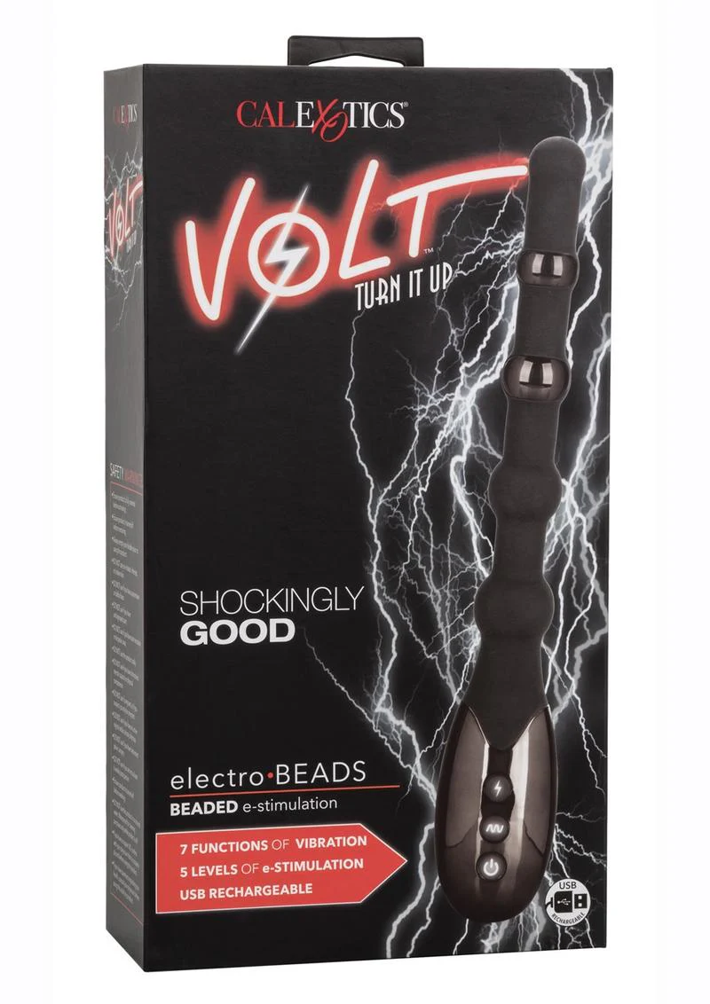 Volt Electro-Beads Rechargeable Silicone Wand with Remote Control - Image 2