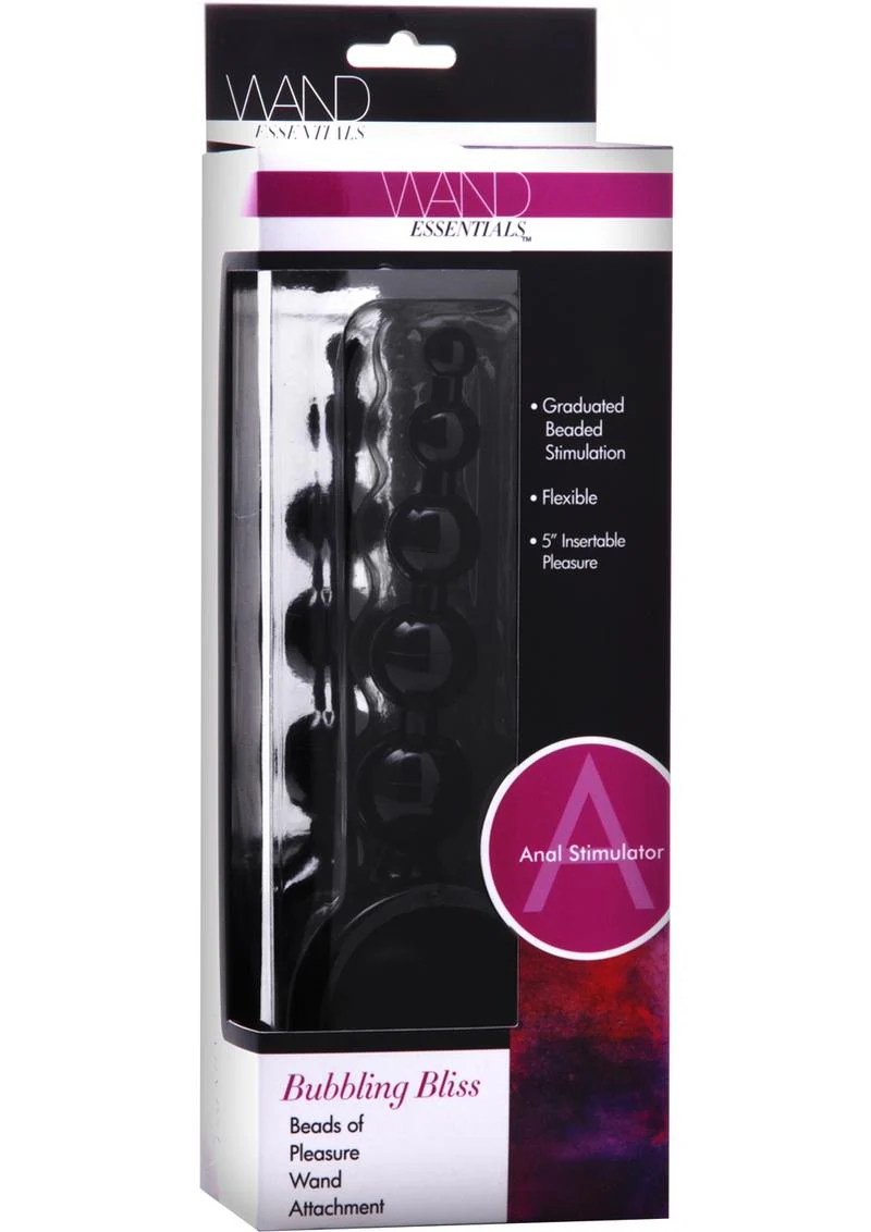 Wand Essentials Bubbling Bliss Beads Of Pleasure Wand Attachment - Image 2