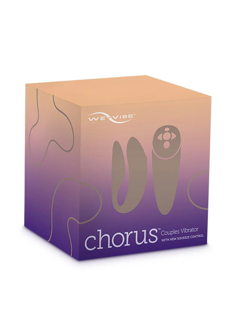 We-Vibe Chorus Rechargeable Couples Vibrator with Squeeze Control - Image 10
