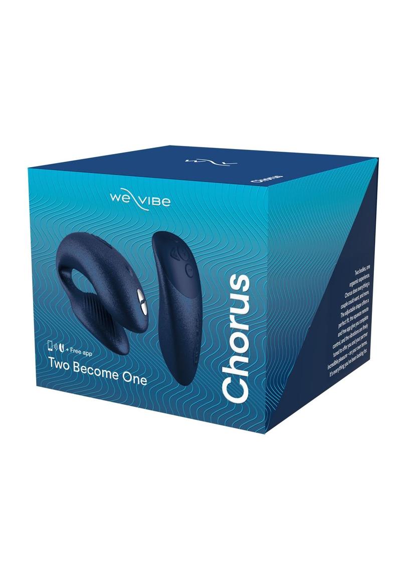 We-Vibe Chorus Rechargeable Couples Vibrator with Squeeze Control - Image 2