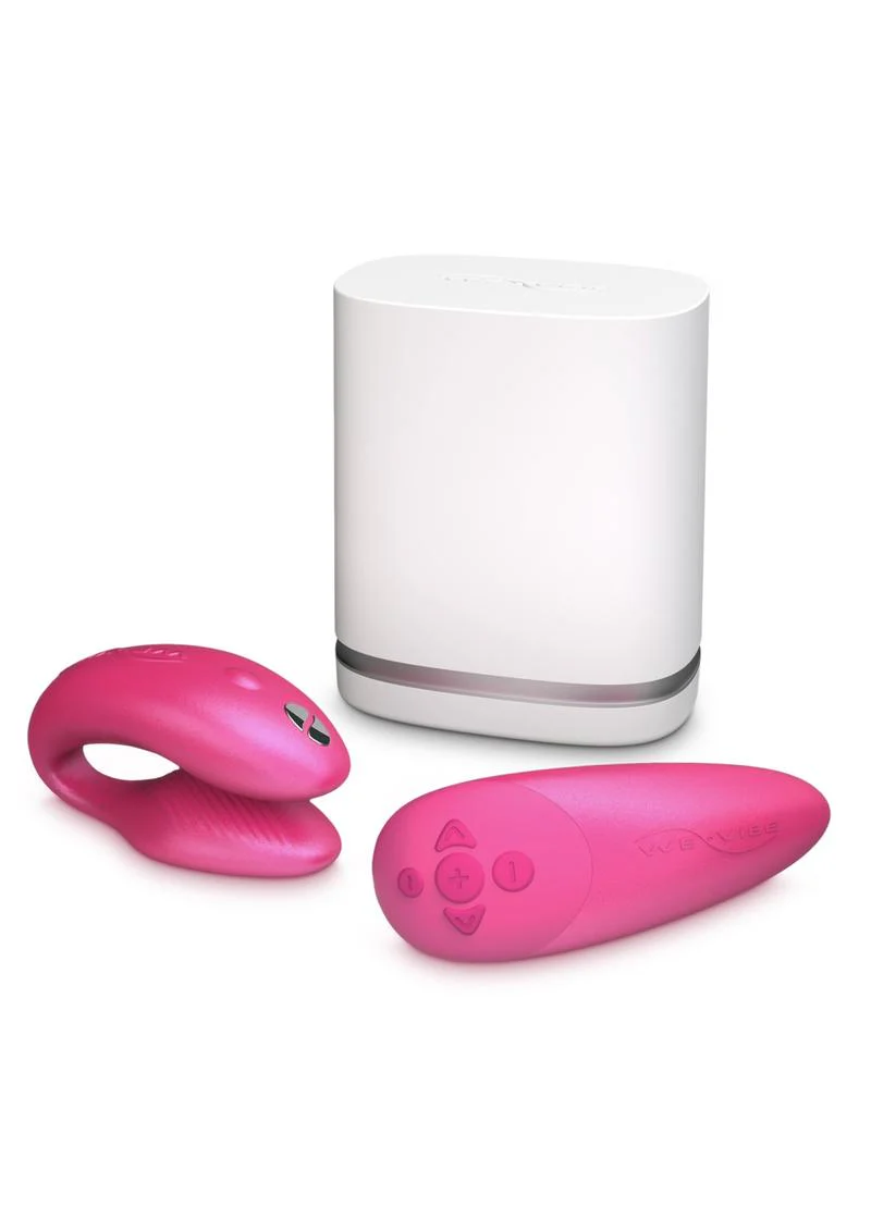 We-Vibe Chorus Rechargeable Couples Vibrator with Squeeze Control - Image 5