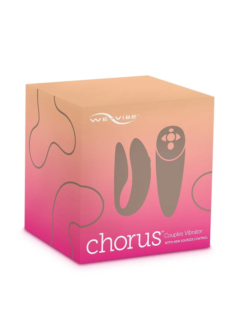 We-Vibe Chorus Rechargeable Couples Vibrator with Squeeze Control - Image 6