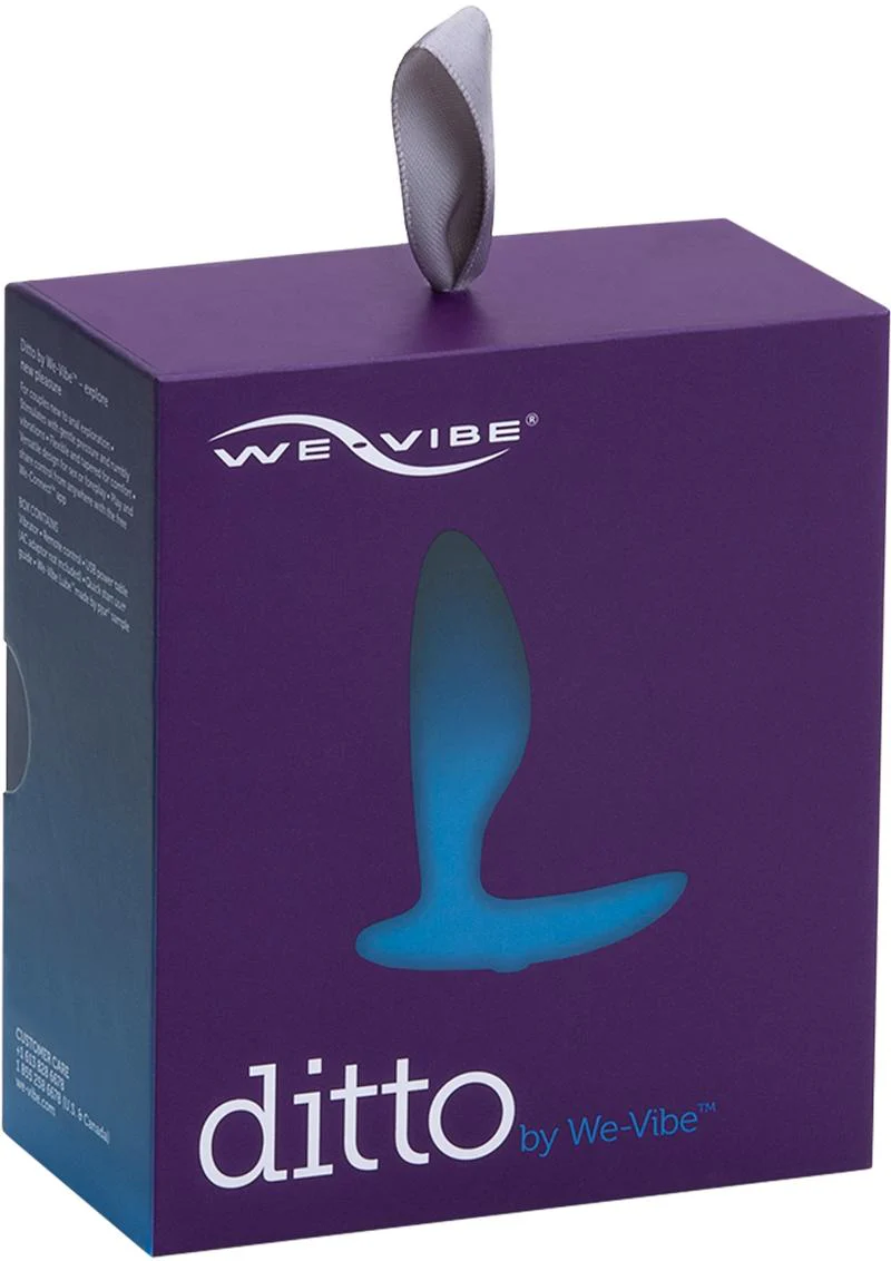 We-Vibe Ditto Vibrating Rechargeable Silicone Butt Plug with Remote Control - Image 2