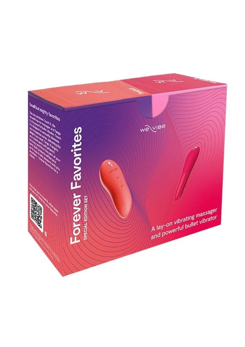 We-Vibe Forever Favorites Set Silicone Rechargeable Touch X and Tango X - Image 5