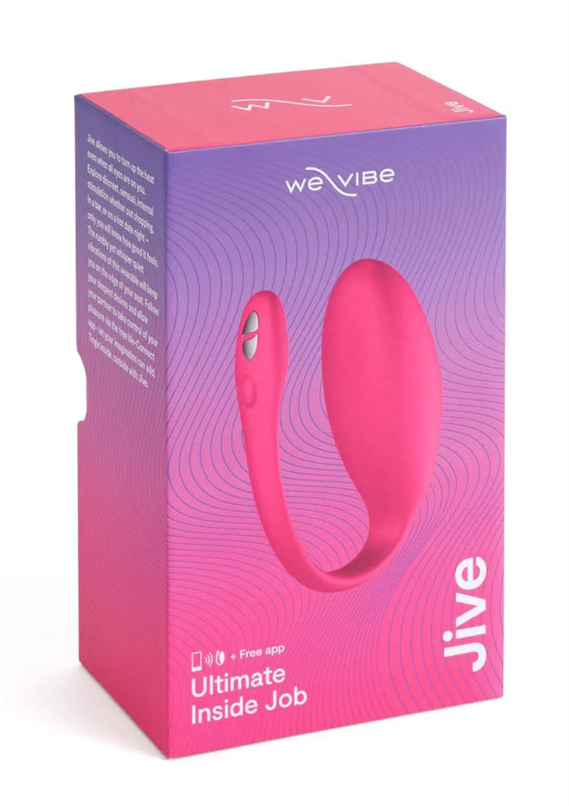 We-Vibe Jive Silicone Rechargeable Remote Control Wearable G-Spot Vibrator - Image 6