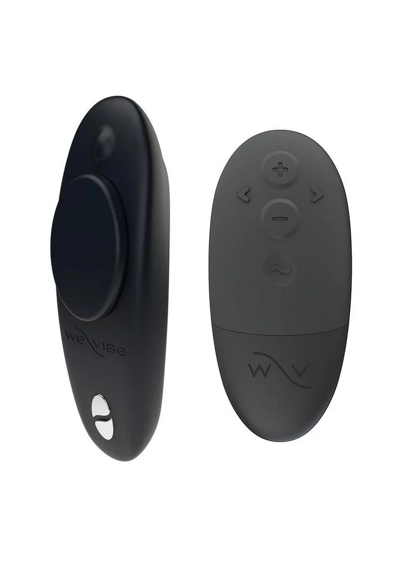 We-Vibe Moxie+ Wearable Rechargeable Silicone Panty Vibe Clitoral Stimulator with Remote - Image 4