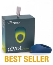 We Vibe Pivot Cock Ring - Blue - Image 6