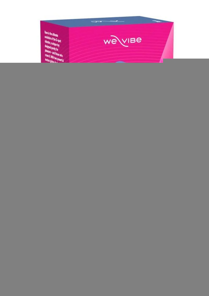 We-Vibe Rave 2 Twisted Pleasure Rechargeable Silicone G-Spot Vibrator - Image 6