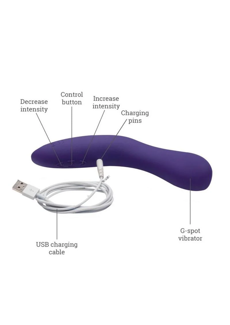 We-Vibe Rave Rechargeable Silicone G-Spot Vibrator - Image 4