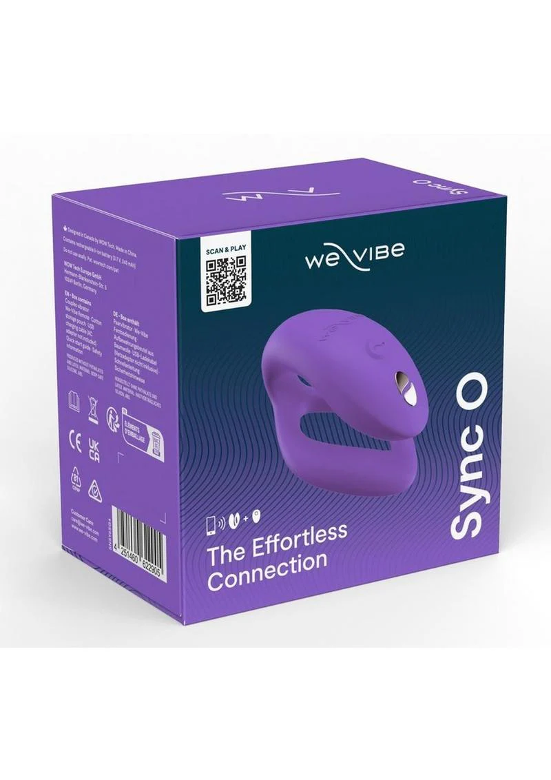 We-Vibe Sync O Rechargeable Silicone Couples Vibrator with Remote Control - Image 2