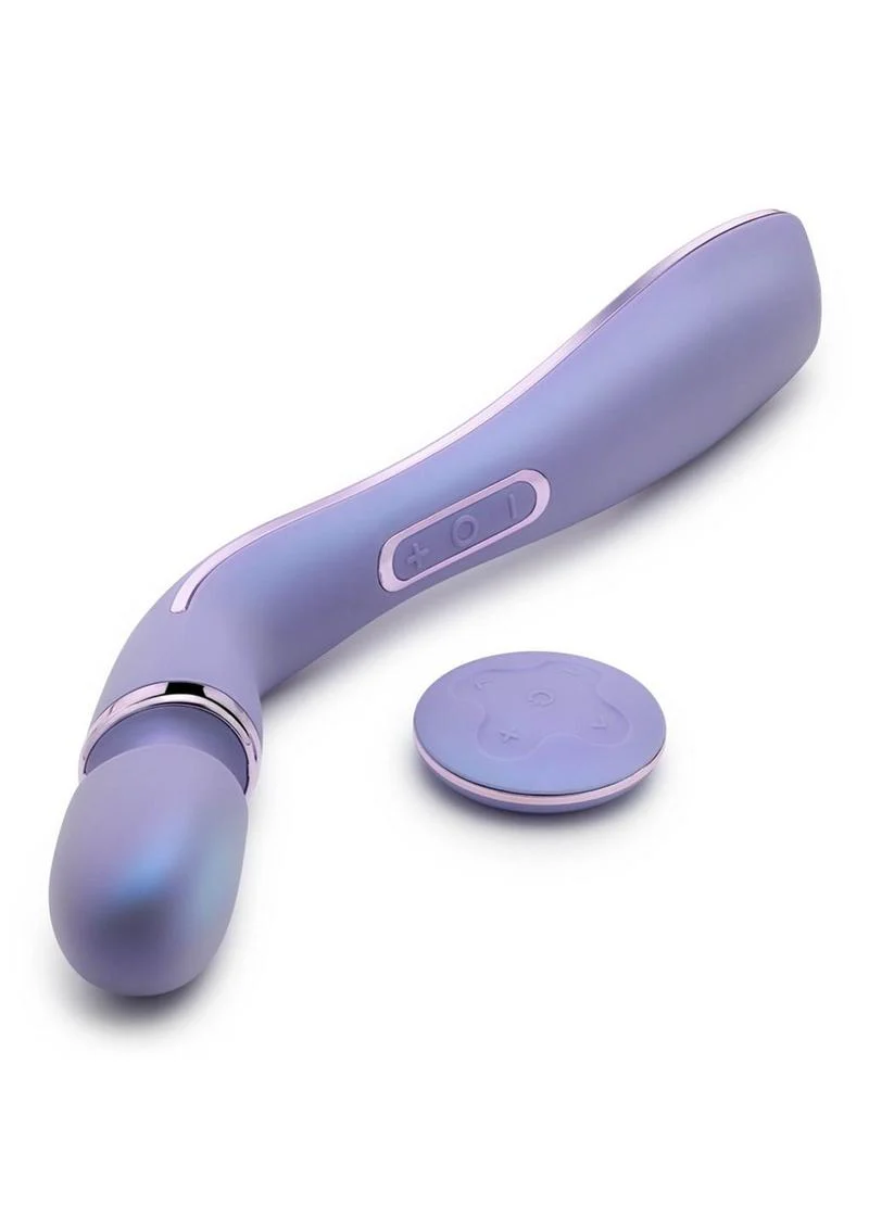 Wellness Eternal Wand Rechargeable Silicone Vibrating Wand with Remote - Image 3