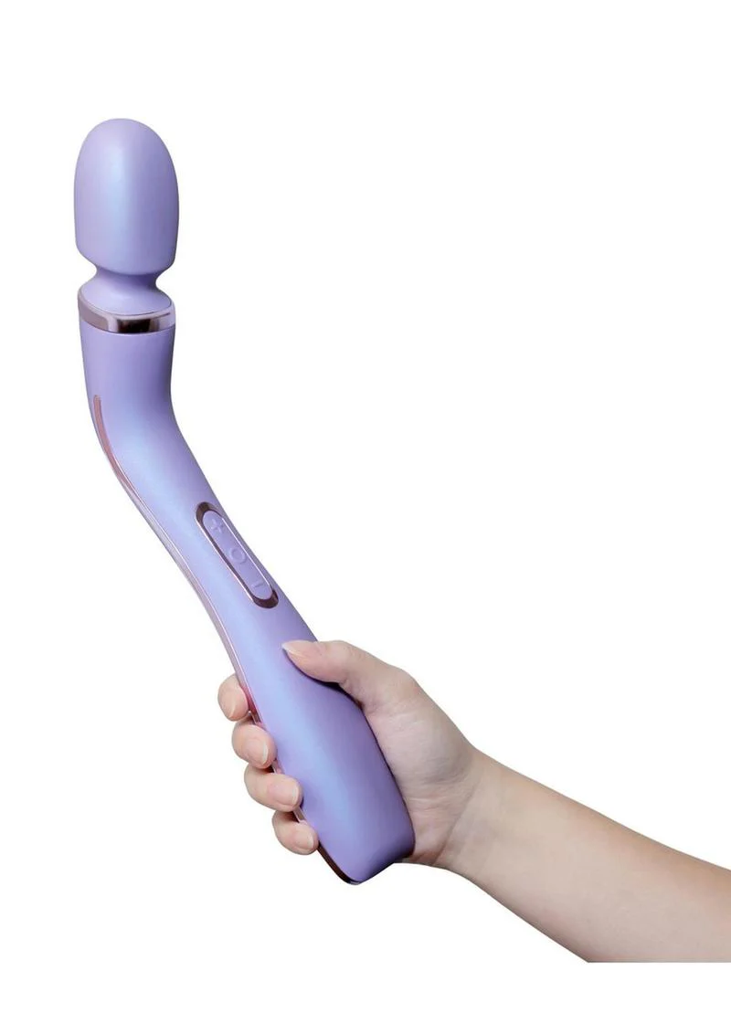Wellness Eternal Wand Rechargeable Silicone Vibrating Wand with Remote - Image 4
