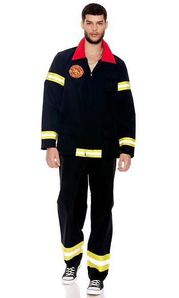 Where's the Fire? Men's Costume - Image 2
