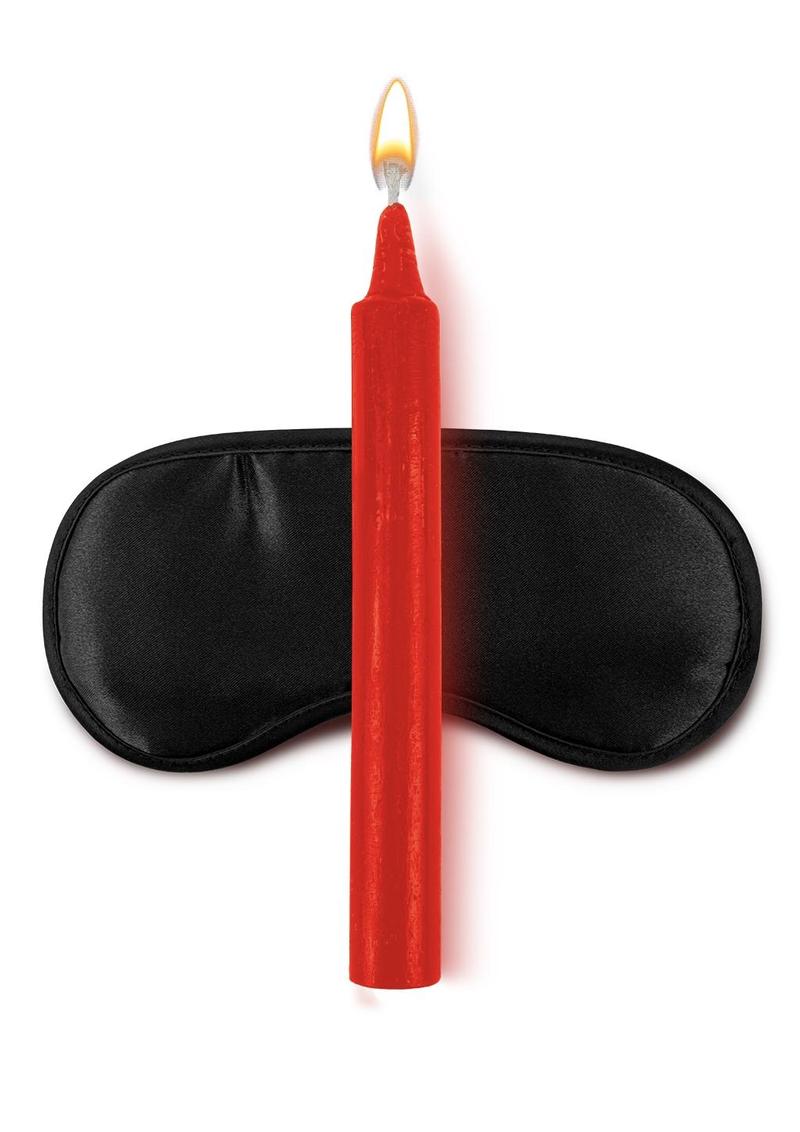 WhipSmart 4pc Bondage Rope Set W Candles and Mask - Image 4