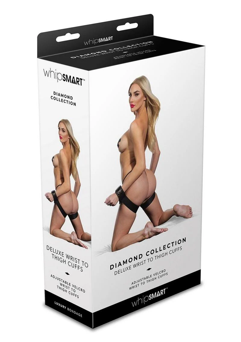 WhipSmart Diamond Wrist to Thigh Cuffs - Image 5
