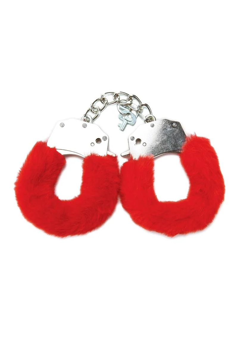WhipSmart Furry Cuffs with Eye Mask - Image 3