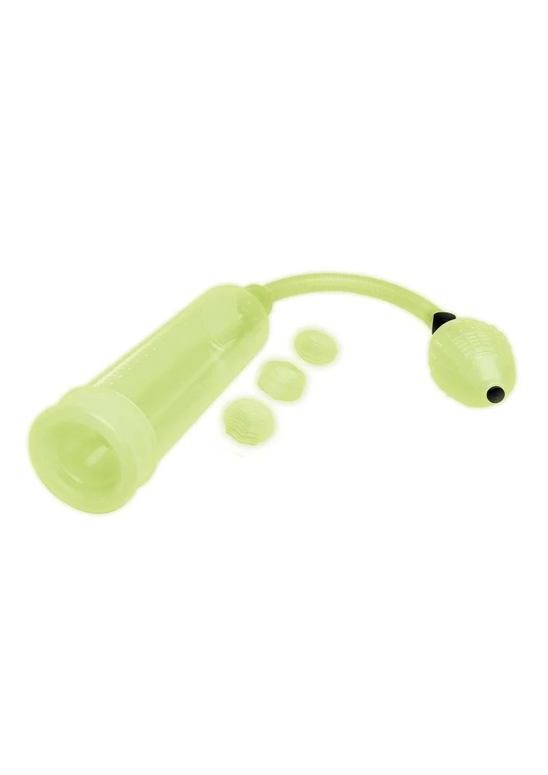 WhipSmart Glow In The Dark Penis Pump and Stamina Ring