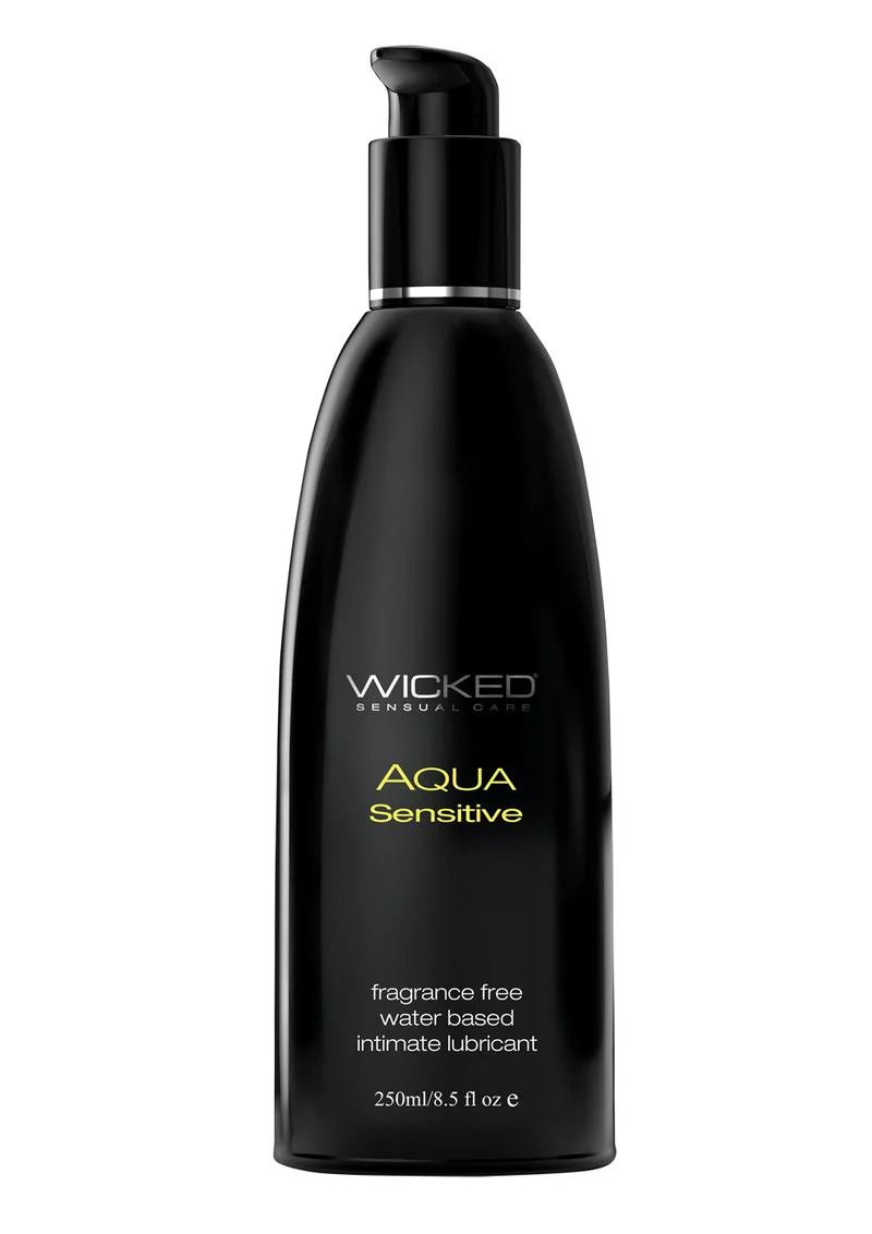 Wicked Aqua Water Based Sensitive Hypoallergenic Lubricant - Image 2