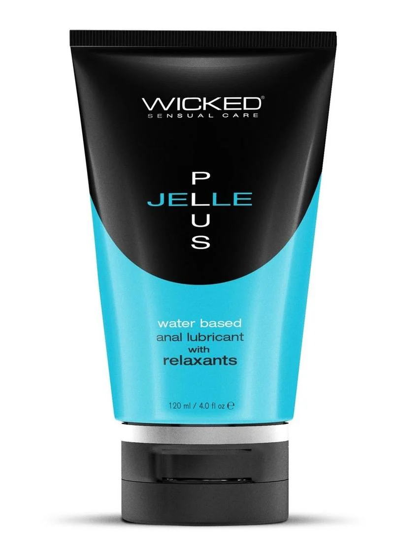 Wicked Jelle Plus Water Based Anal Lubricant with Relaxants - Image 3