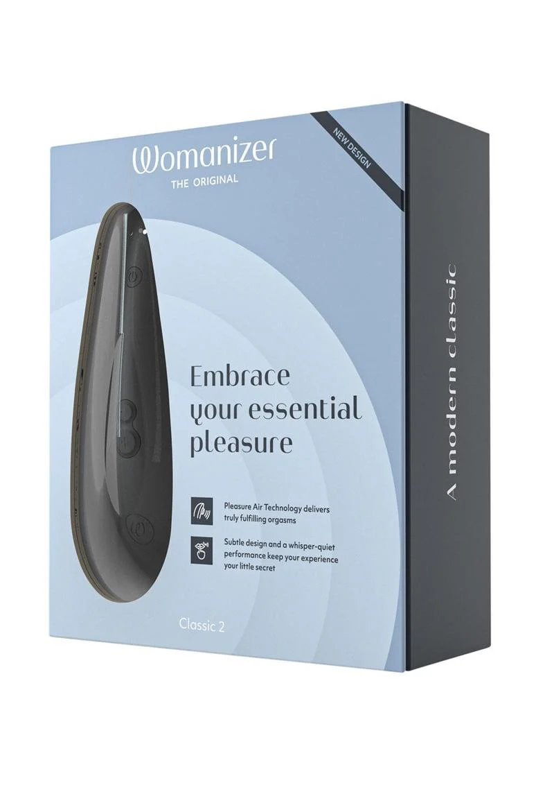 Womanizer Classic 2 Rechargeable Silicone Clitoral Stimulator - Image 2
