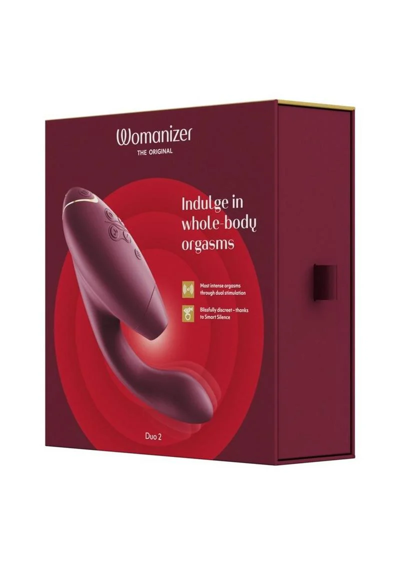 Womanizer Duo 2 Silicone Rechargeable Clitoral and G-Spot Stimulator - Image 10