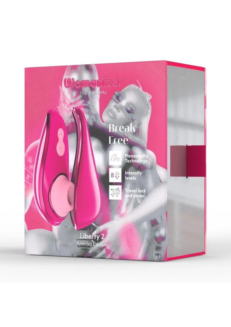 Womanizer Liberty 2 Rechargeable Silicone Clitoral Stimulator Special Edition - Image 2