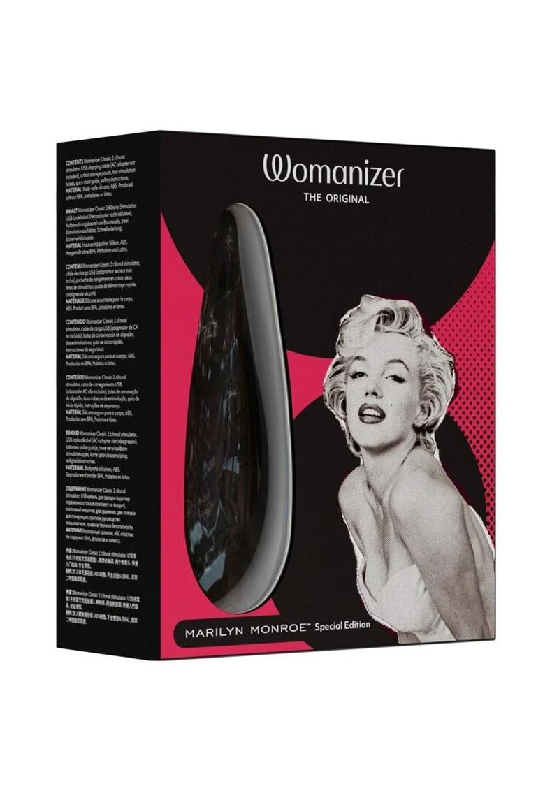 Womanizer Marilyn Monroe Special Edition Rechargeable Clitoral Stimulator - Image 2