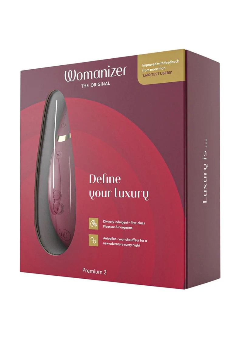 Womanizer Premium 2 Rechargeable Silicone Clitoral Stimulator - Image 10