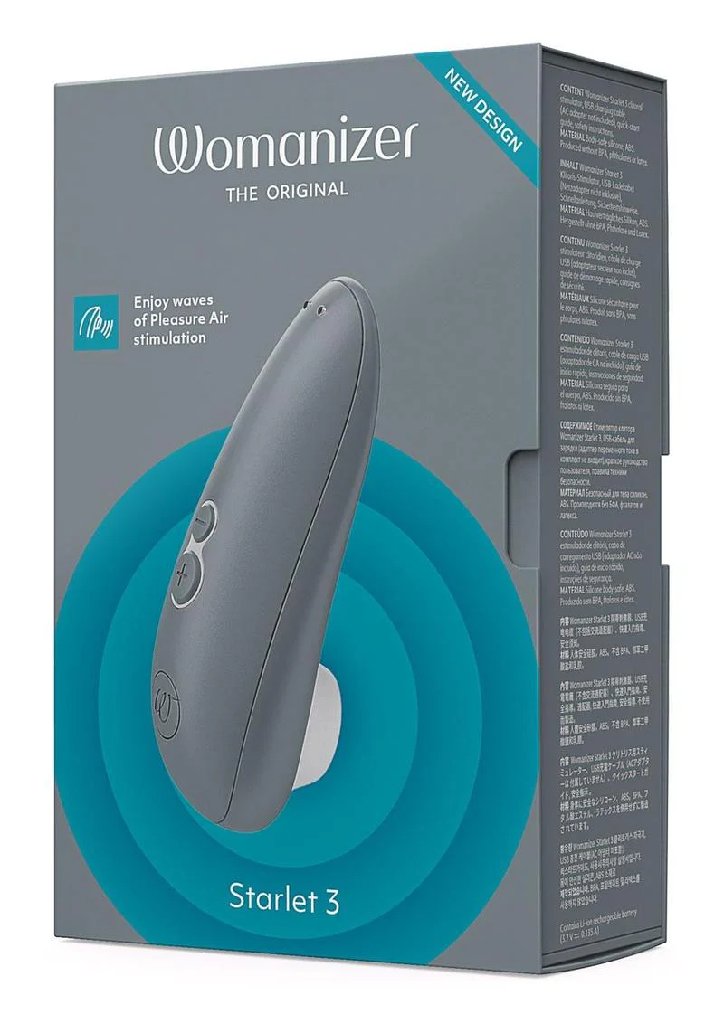 Womanizer Starlet 3 Rechargeable Silicone Clitoral Stimulator - Image 2