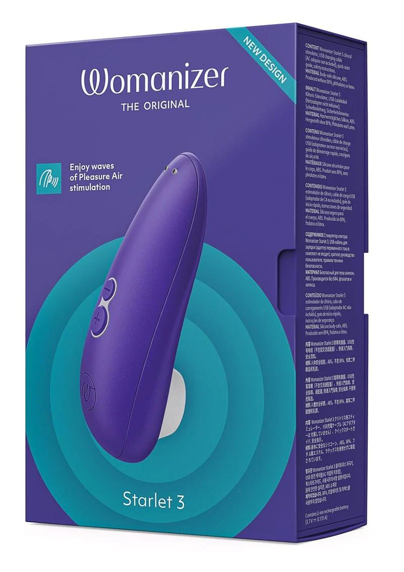 Womanizer Starlet 3 Rechargeable Silicone Clitoral Stimulator - Image 6